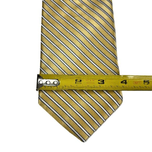 Tommy Hilfiger Mens Silk Necktie Business Formal Made USA Career Preppy Designer - Picture 4 of 6